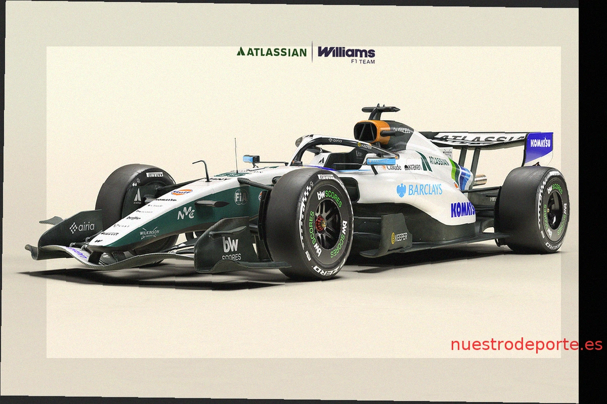 Williams presenta un diseño llamativo para la carrera de F1 en Madrid