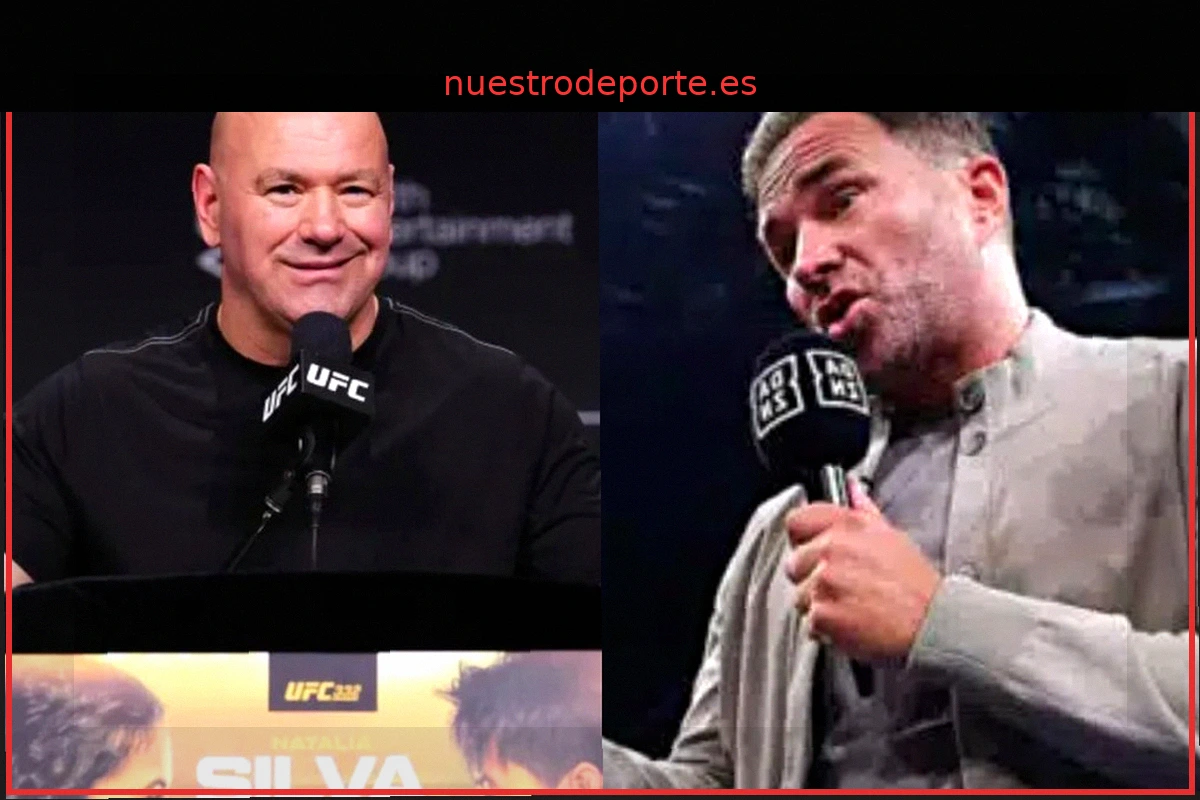 Dana White y Eddie Hearn continúan su disputa verbal por la promoción de Fury vs. Joshua